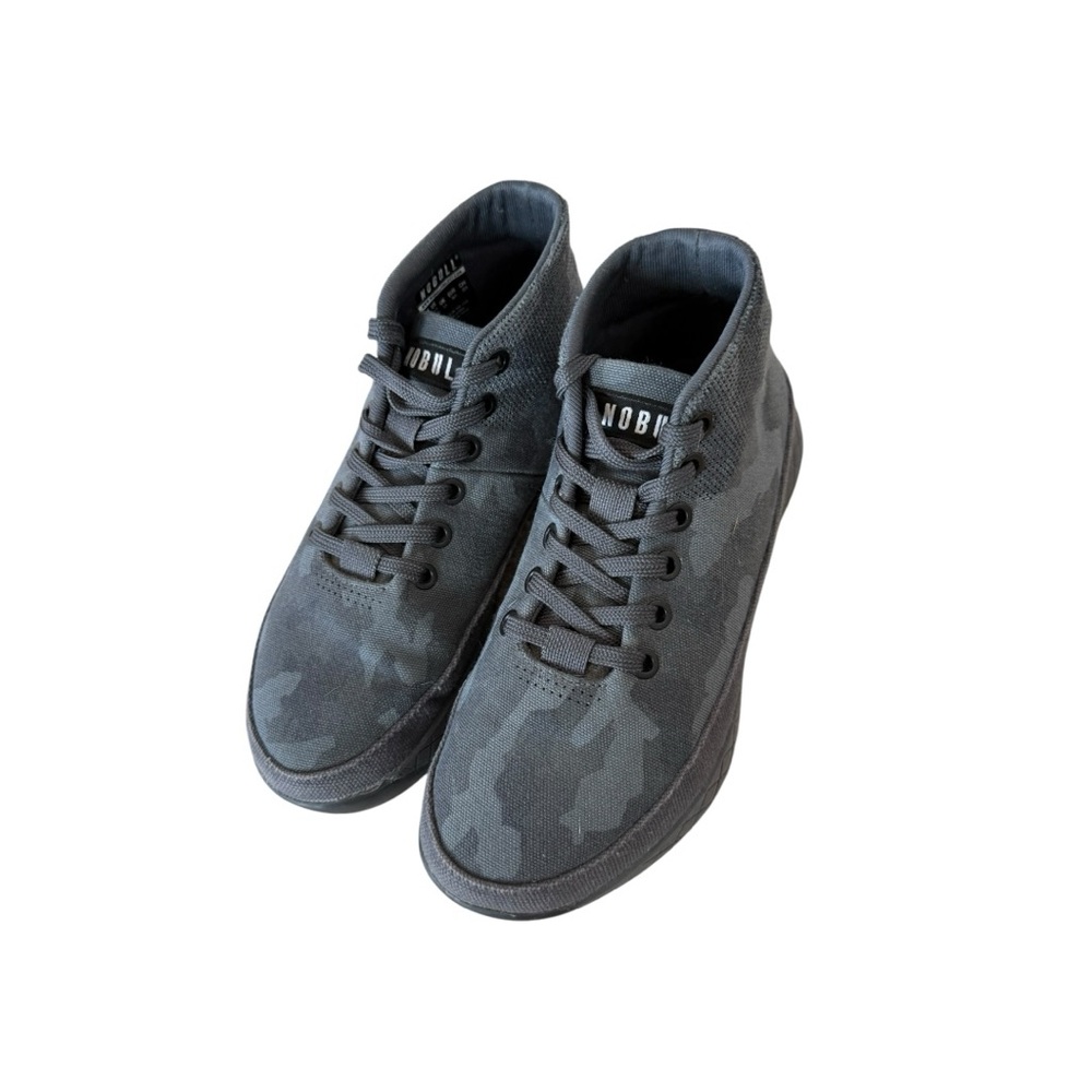 Nobull Gray Camo Mid Trainer Sneakers Men’s Sz 4.5